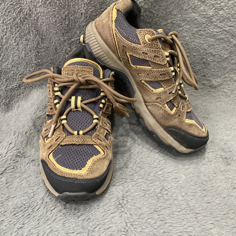 5.11 Ranger 2.0 Volanic Boys Low Top Shoes Brown Lace Up Size 4 Hiking‎ Outdoor